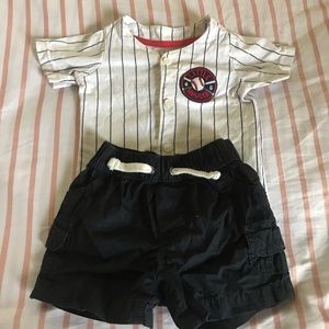 Baseball baby 2-piece 💗